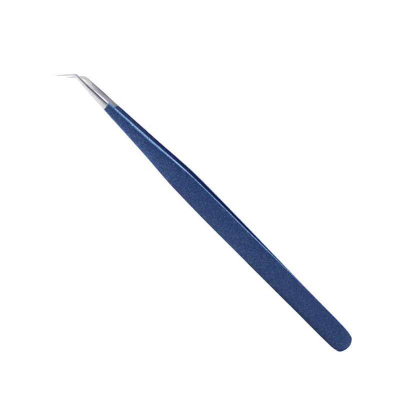 Fine Bent Volume Tweezers